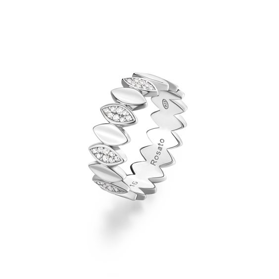 Ringe Rosato Dame Gaia in Silber Zircone RZGA58A - RZGA58A